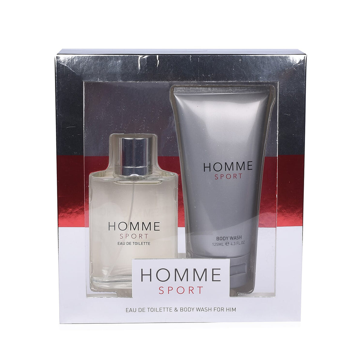 Laurelle: Homme Sport Eau De Toilette - 100ml and Body Wash - 125ml 6314949 4