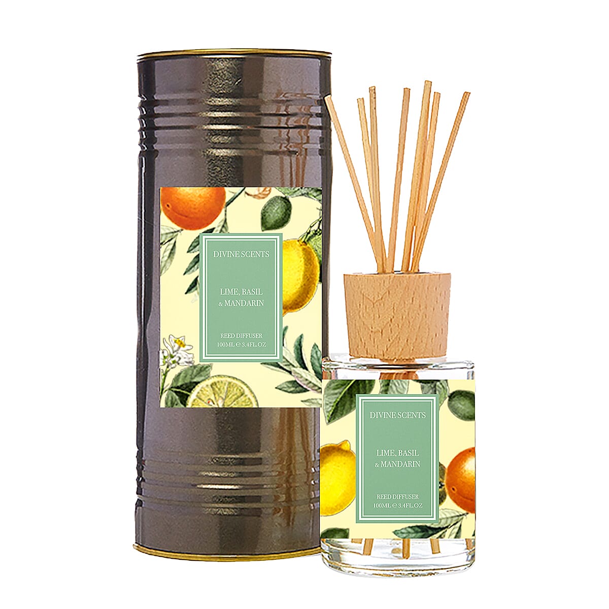 Laurelle - Lime, Basil - Mandarin Diffuser - 100ml 7128467 0