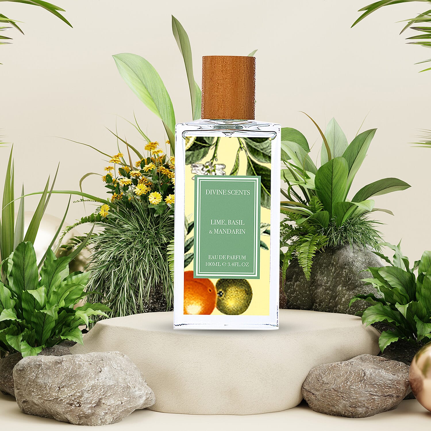 Laurelle- Lime, Basil - Mandarin Eau De Parfum - 100ml 7128400 1