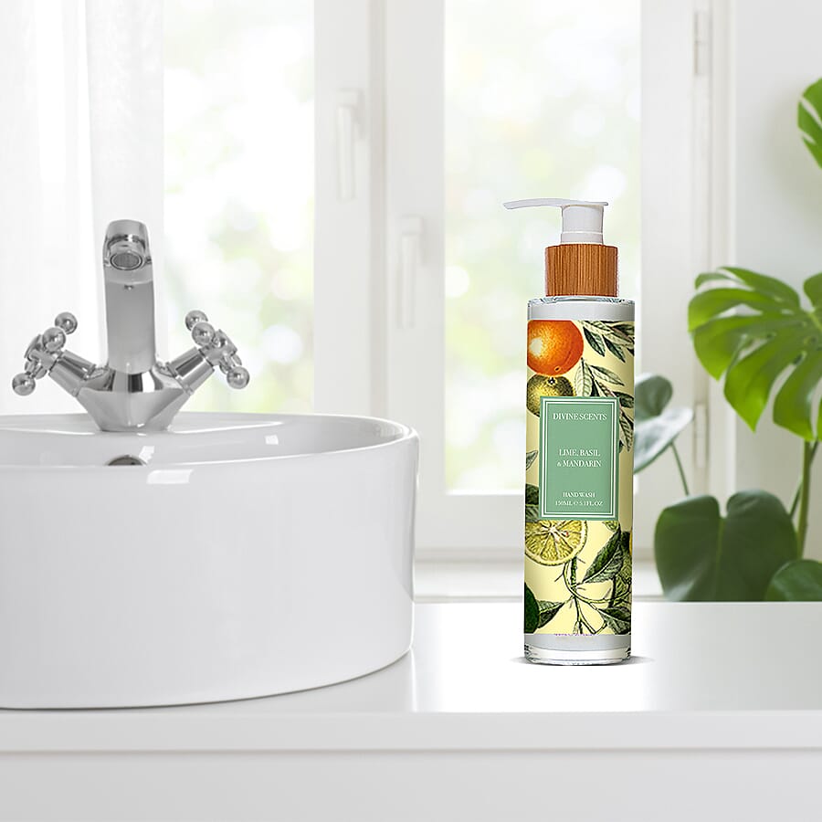 Laurelle- Lime Basil - Mandarin Hand Wash - 150ml 7128433 3