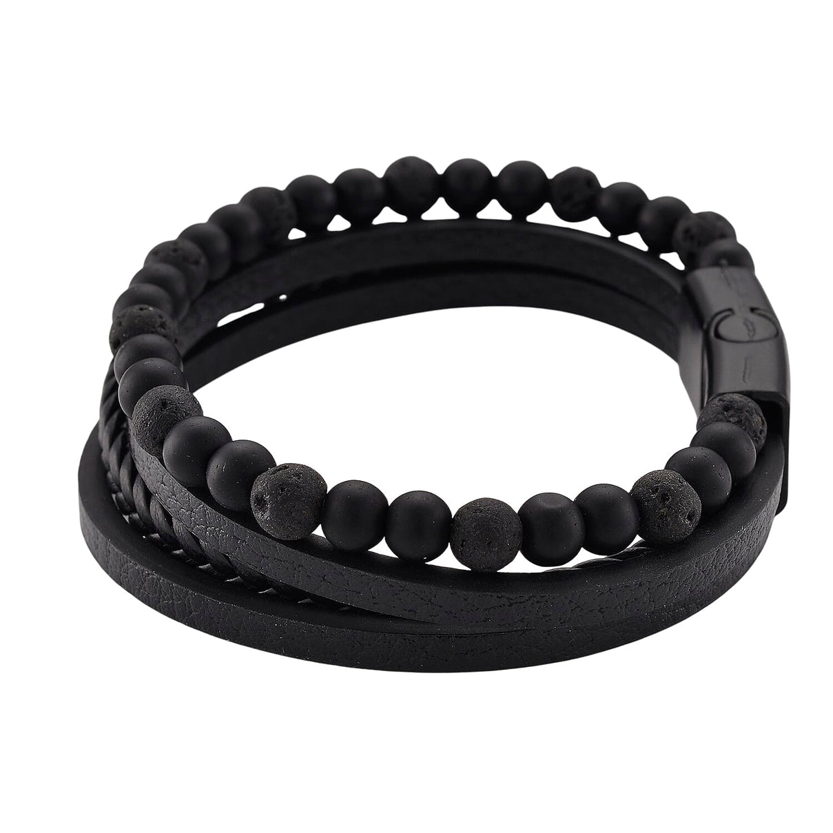 Lava Bracelet (Size 8) in Genuine Leather 10.00 Ct. 8193180 3