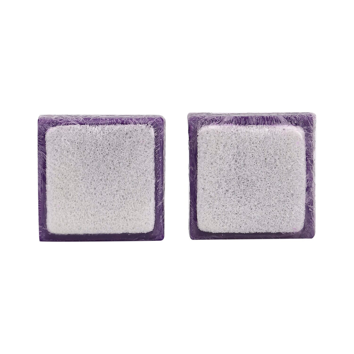 Marigold &amp; Lotus Set of 2 Gentle Clean Scented Soap &amp; Sponge - Lavender &amp; Agarwood Oud 7972188 2