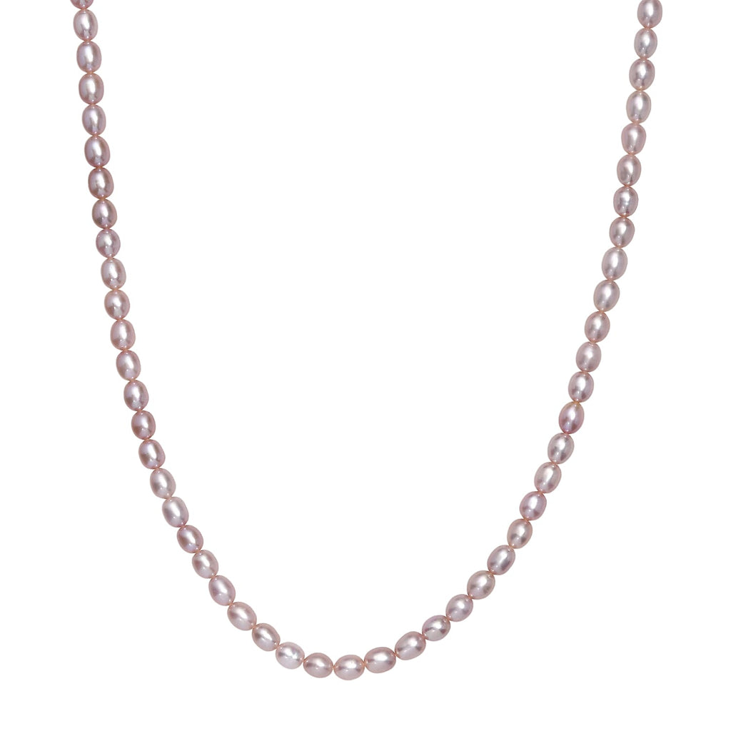 High Luster Fresh Water Pearl Necklace (Size - 20-2 Ext) in 18K Vermeil Yellow Gold Plated Sterling Silver