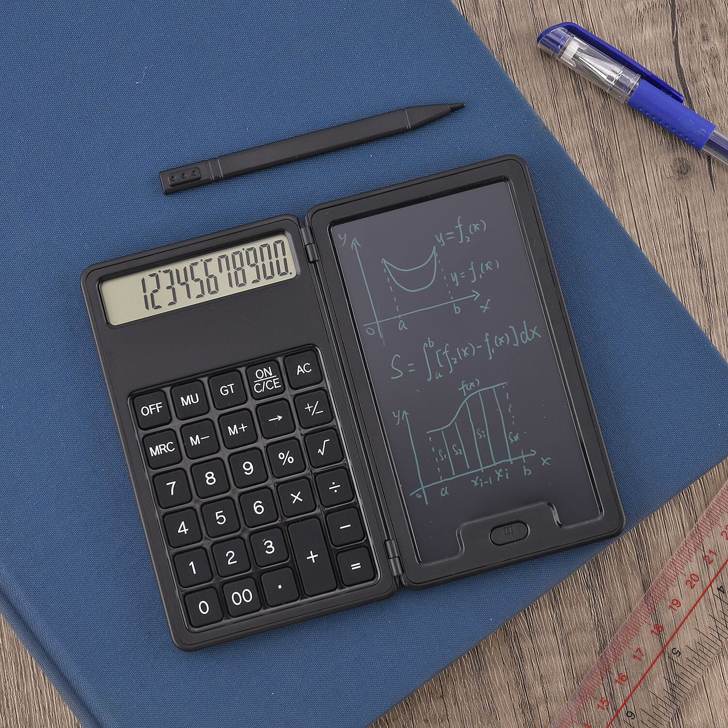 2 in 1 Calculator with Erasable Writing Tablet 7572808 2