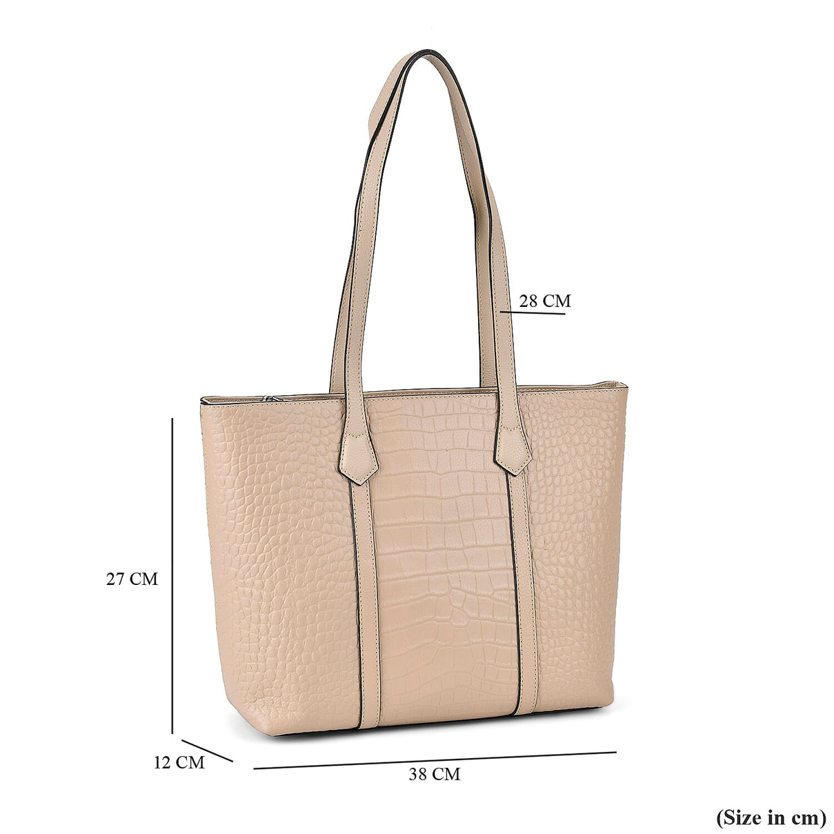 Leather Croco Embossed Tote Bag 7793102 6