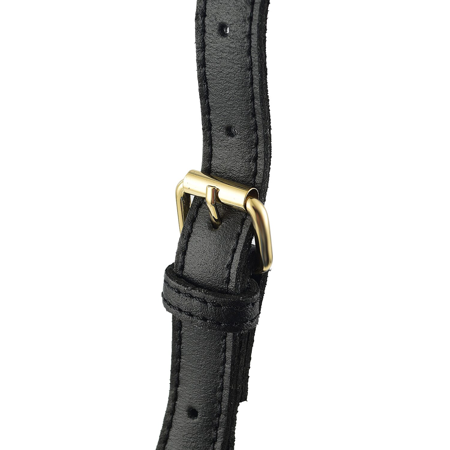 Closeout - Ecotorie Genuine Leather Leopard Printed Crossbody Bag With Shoulder Strap - Black 7626133 5