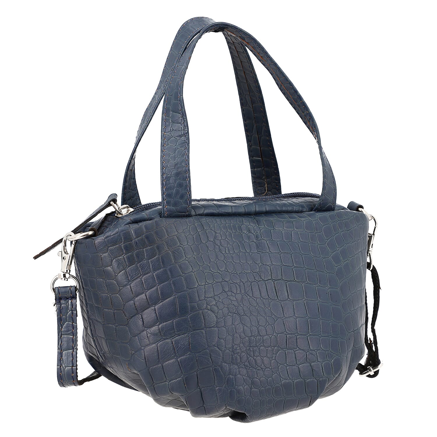 Genuine Leather Potli-Style Crossbody Bag 7747186 7