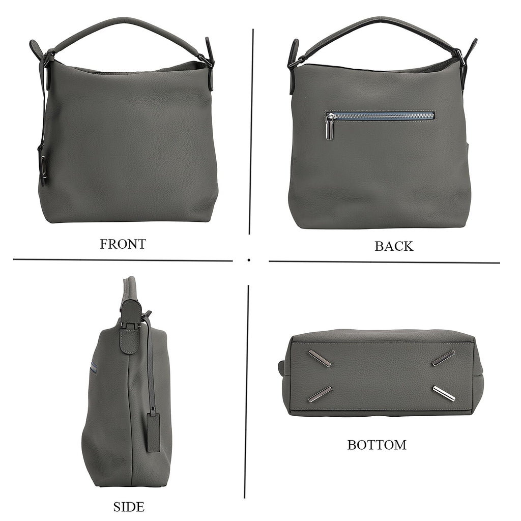 Closeout Deal- 100% Genuine Leather Bag - Blue