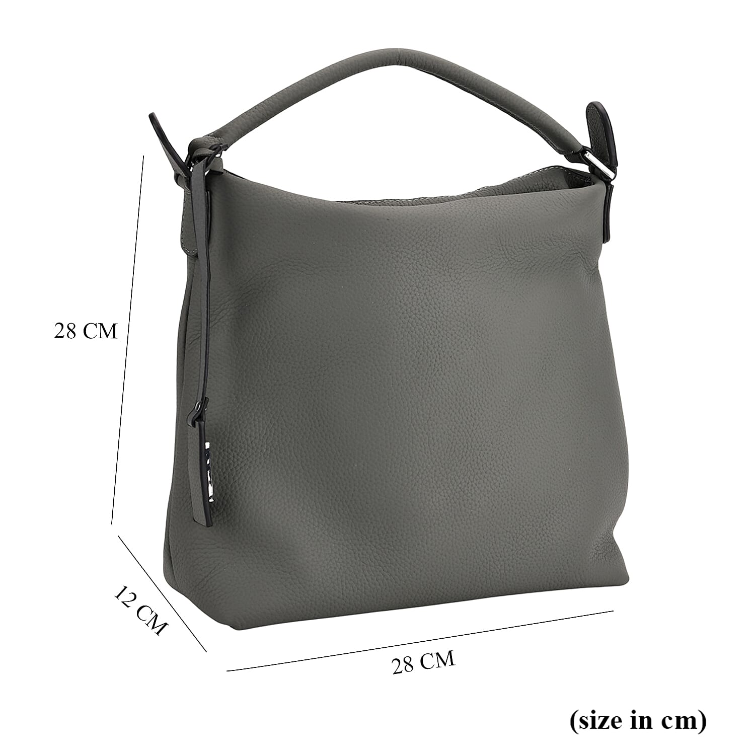 Closeout Deal- 100% Genuine Leather Bag - Blue 7990265 9