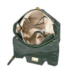 Vintage Boutique Collection - Genuine Leather Crossbody Bag - Green