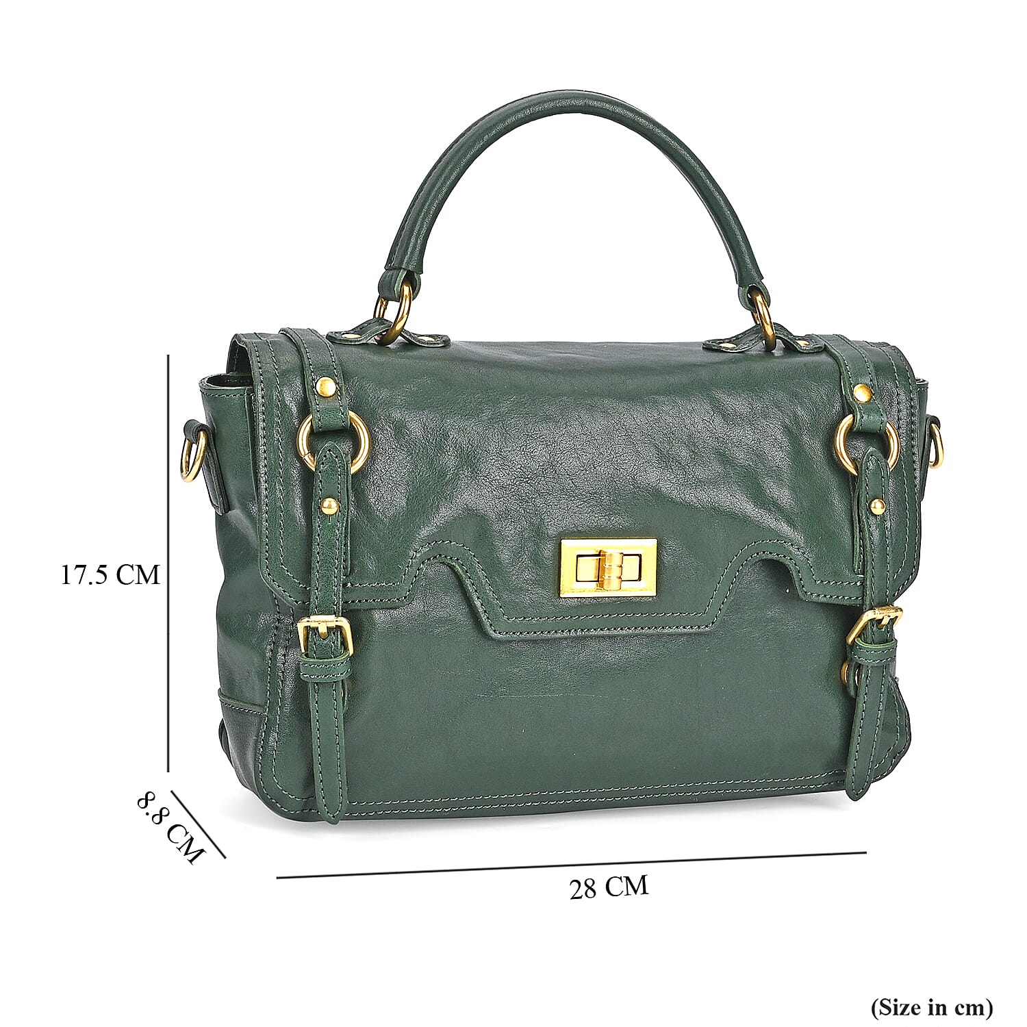 Italy Retro Noble Collection Genuine Leather Crossbody Bag 7856700 15