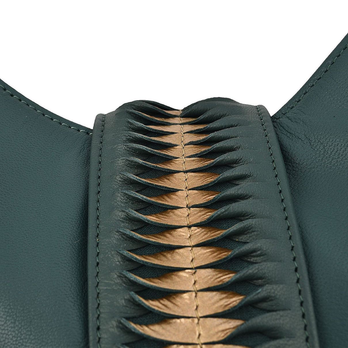 Set of 2 - Designer inspired 100% Genuine Leather Slouch Bag 7748439 4