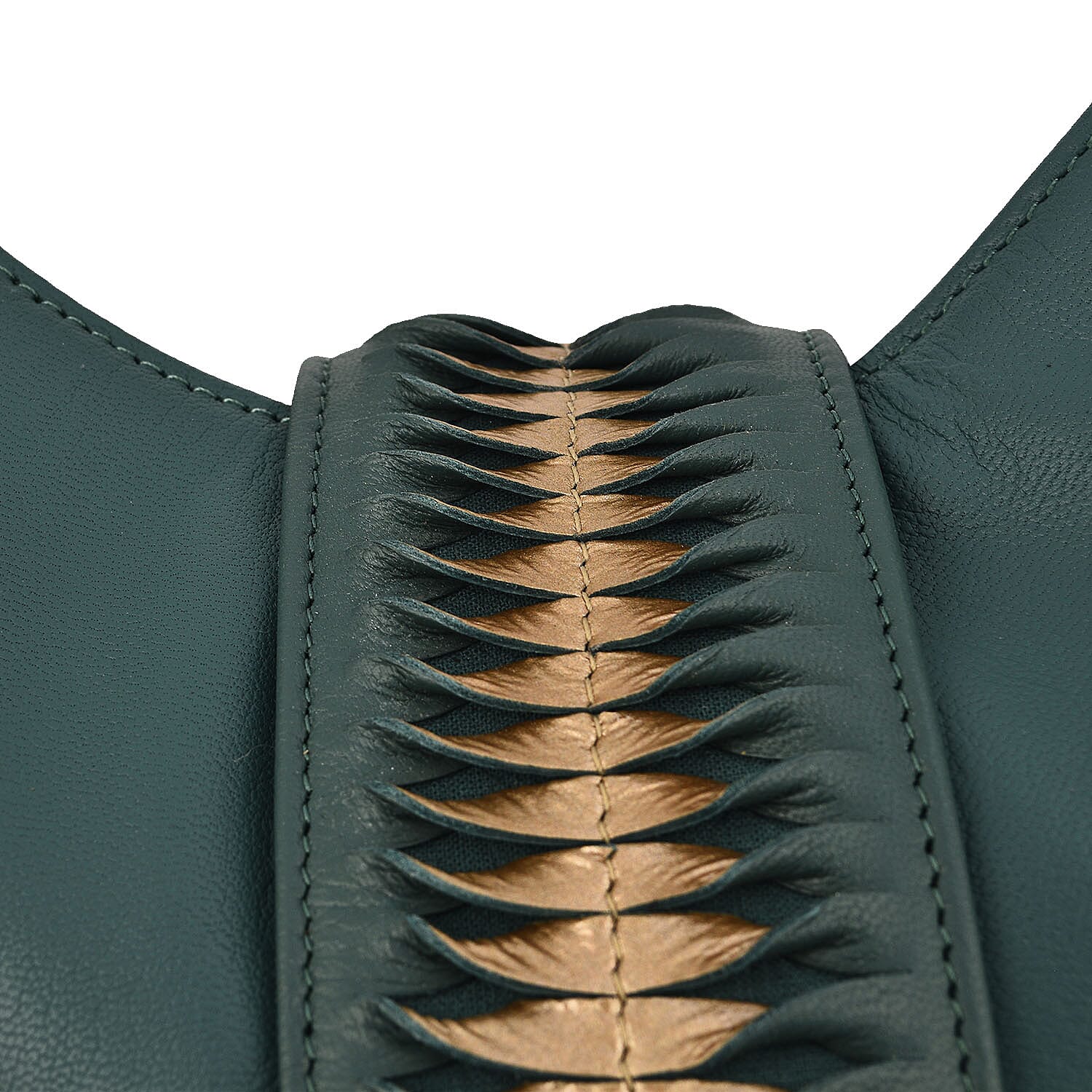 Set of 2 - Designer inspired 100% Genuine Leather Slouch Bag 7748439 4