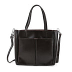 Closeout Deal Genuine Leather Tote Bag - Espresso