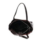 Closeout Deal Genuine Leather Tote Bag - Espresso