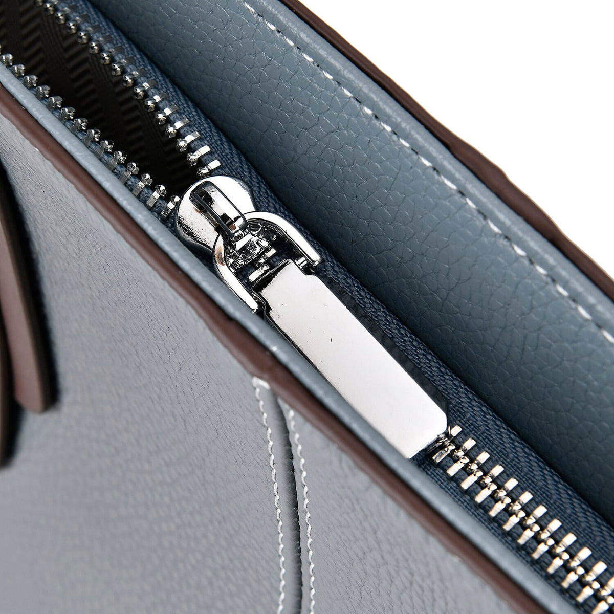 Genuine Leather Tote Bag with Double Handles 7793119 6