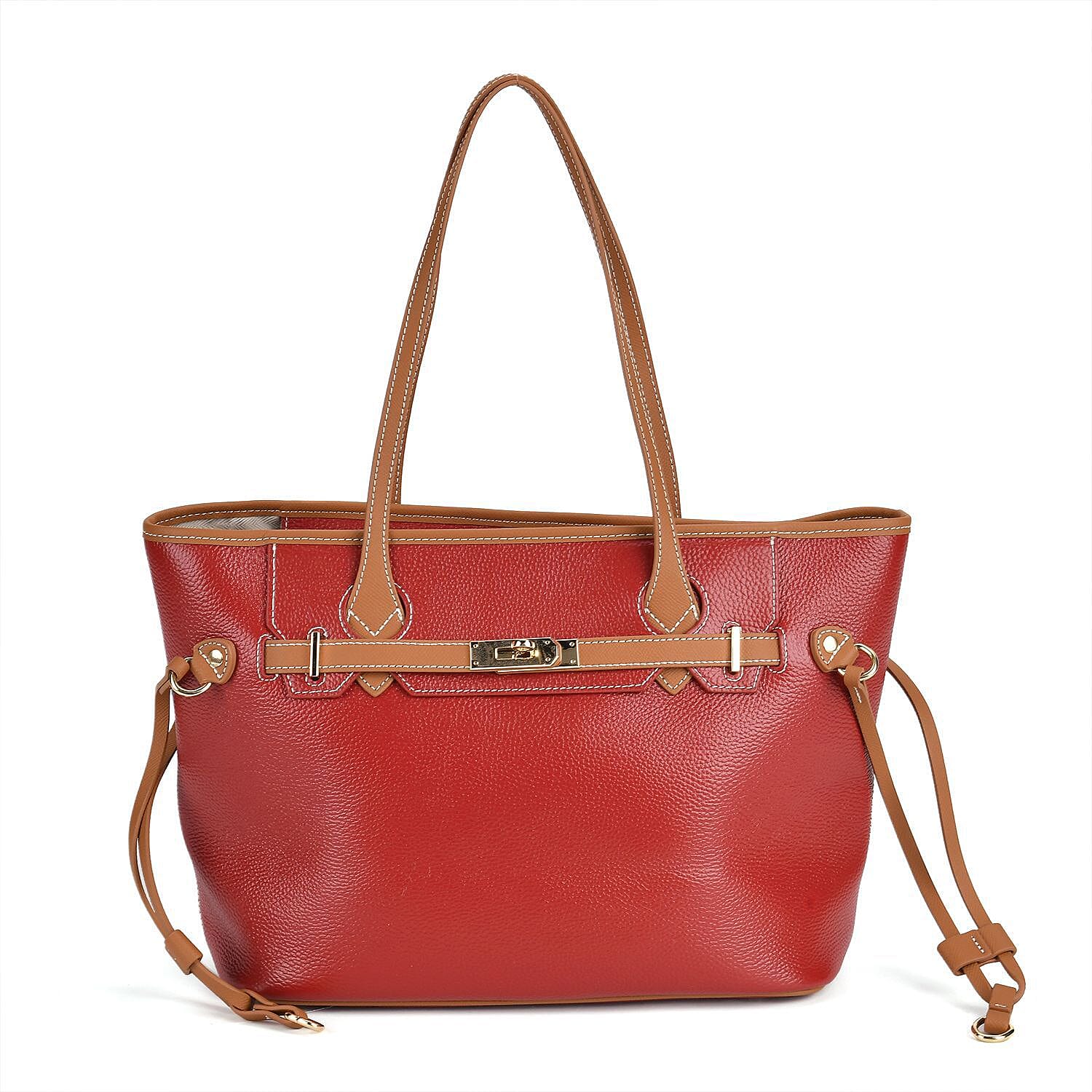 Leather Patterned Tote Bag 7844644 0