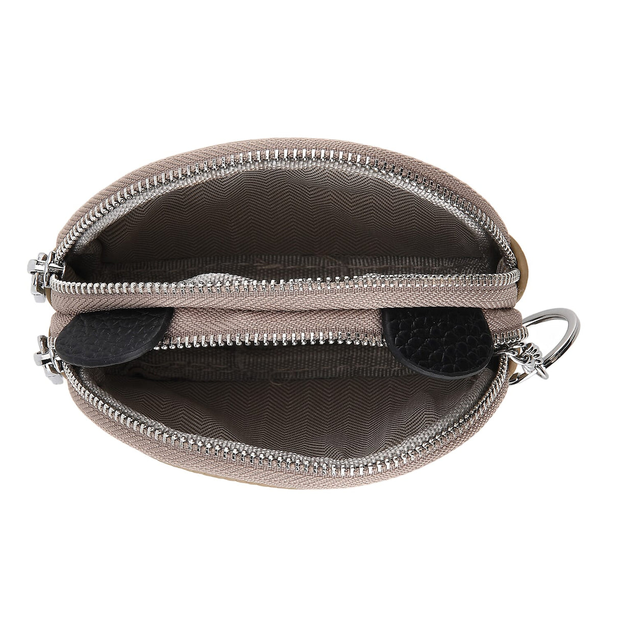 Genuine Leather Panda Pattern Wallet - Grey V32514724 6