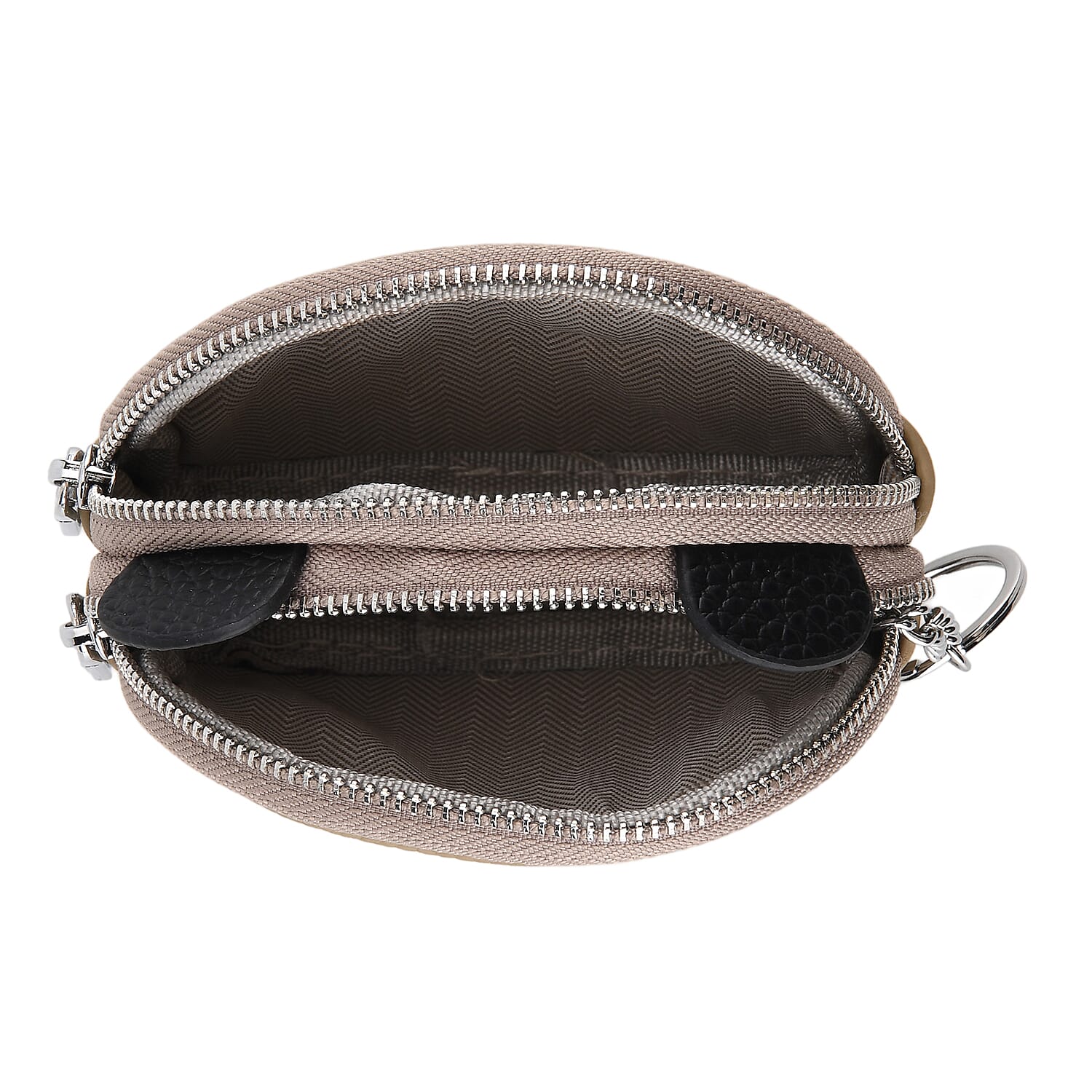 Genuine Leather Panda Pattern Wallet - Grey V32514724 6