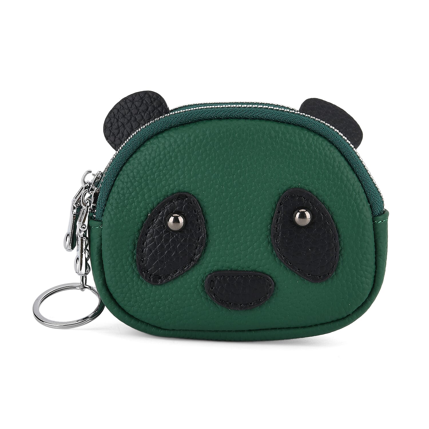 Genuine Leather Panda Pattern Wallet - Teal V32515880 0