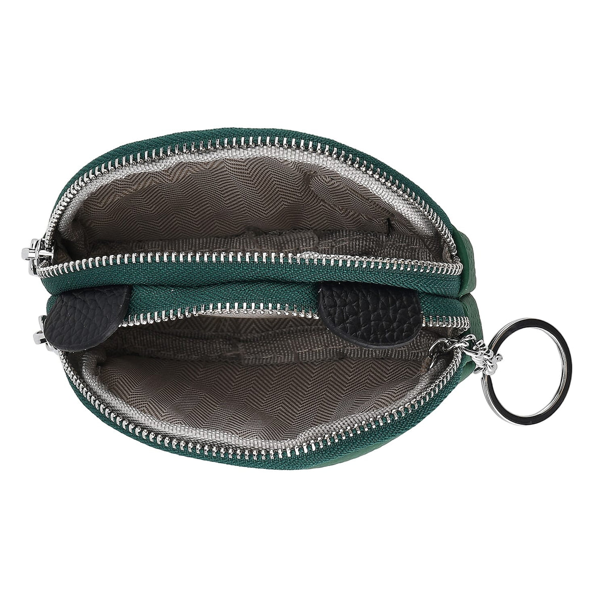 Genuine Leather Panda Pattern Wallet - Teal V32515880 6