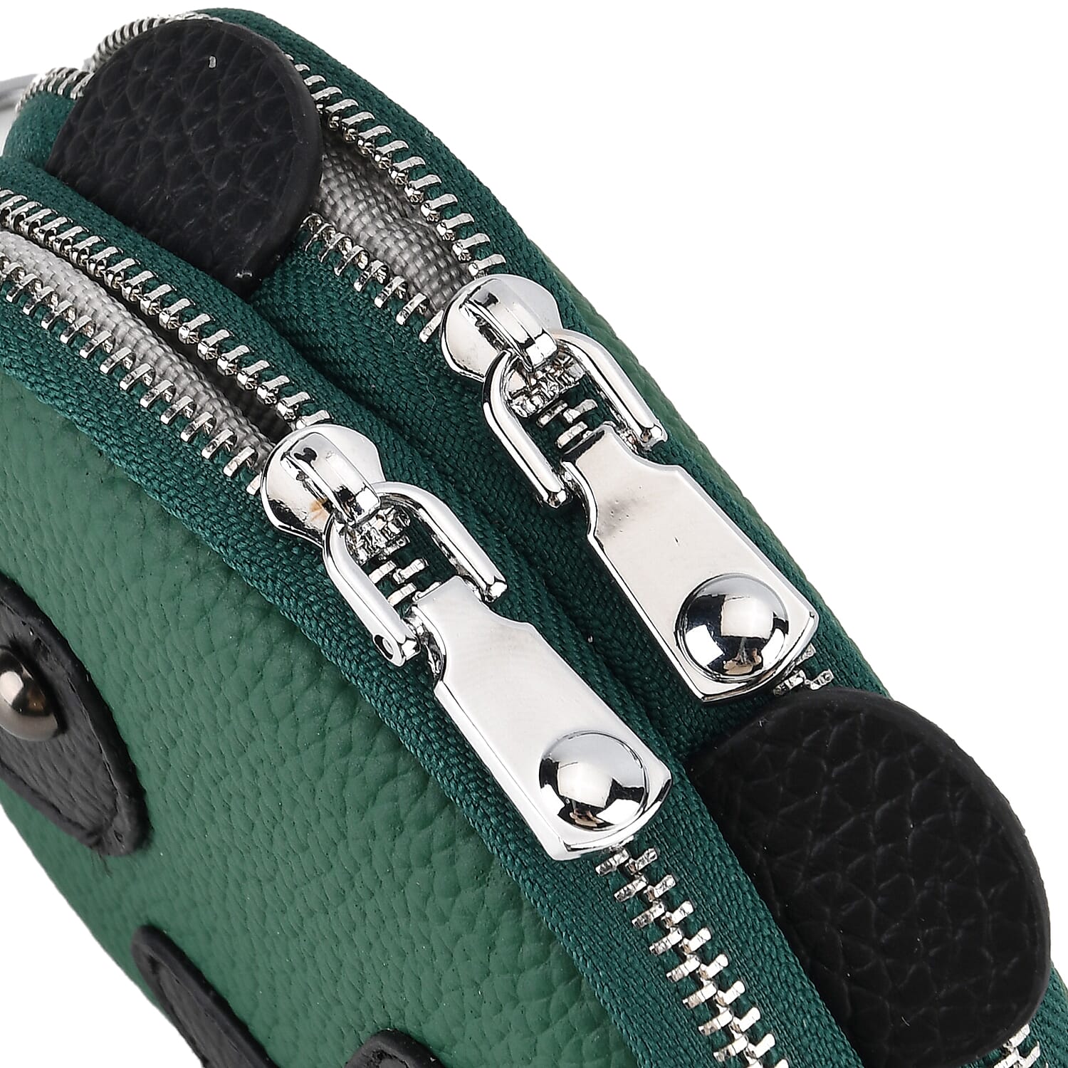Genuine Leather Panda Pattern Wallet - Teal V32515880 7