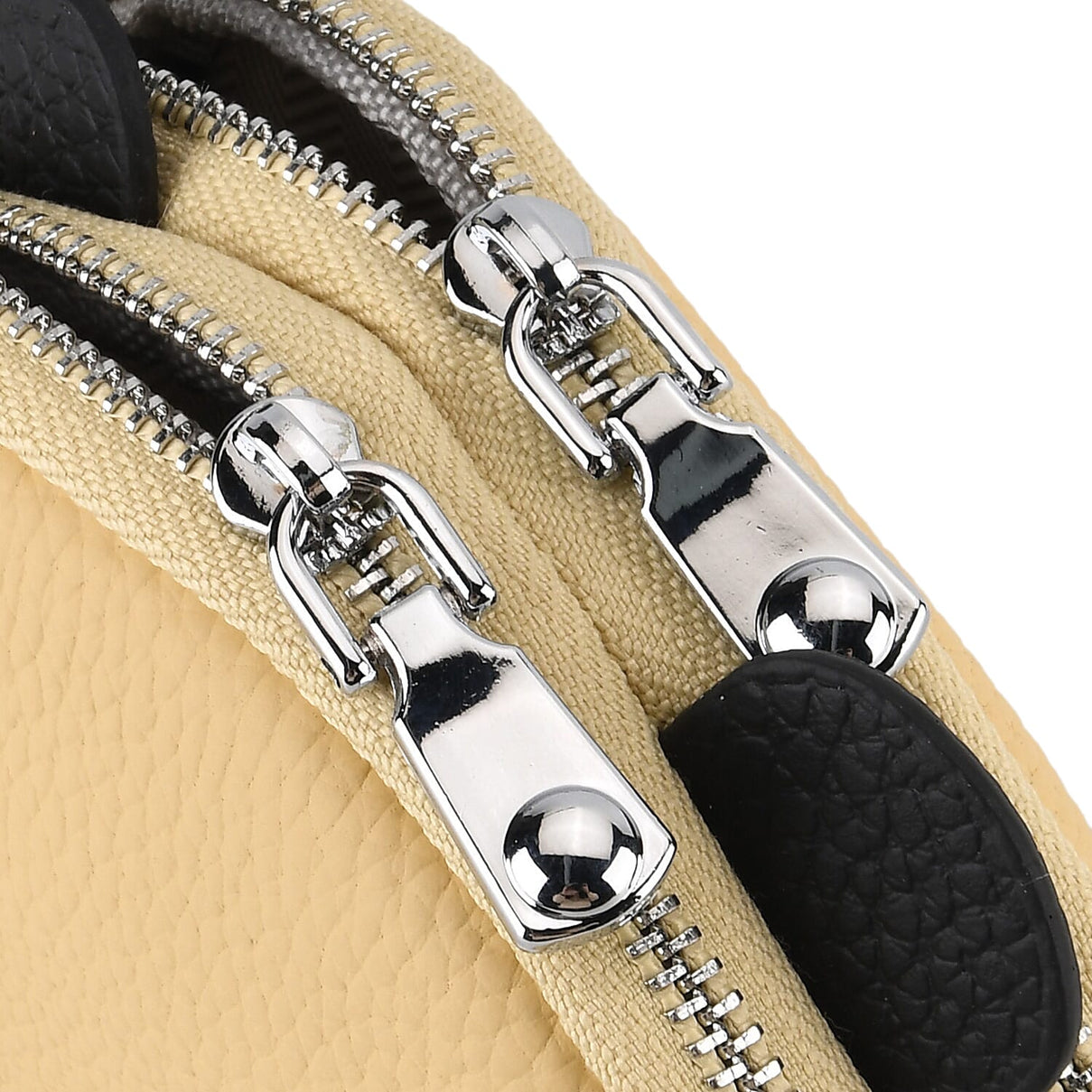 Genuine Leather Panda Pattern Wallet - Yellow 8411772 7