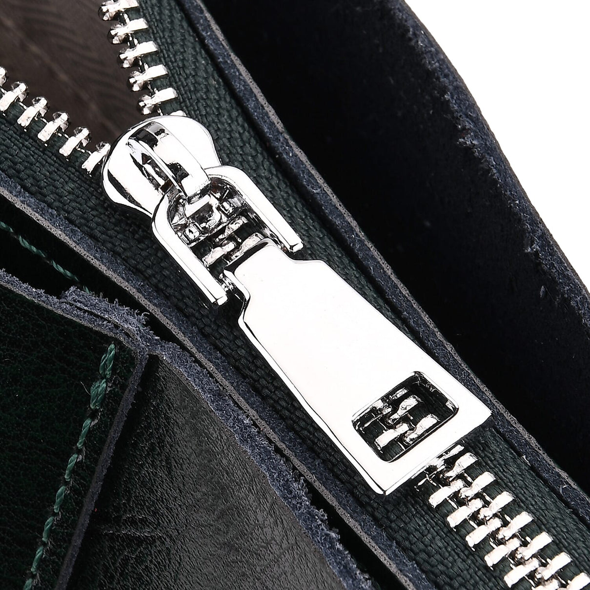 Sumptuous quality 100% Genuine Leather LARGE Tote Bag with Shoulder Strap - Green 8027421 6