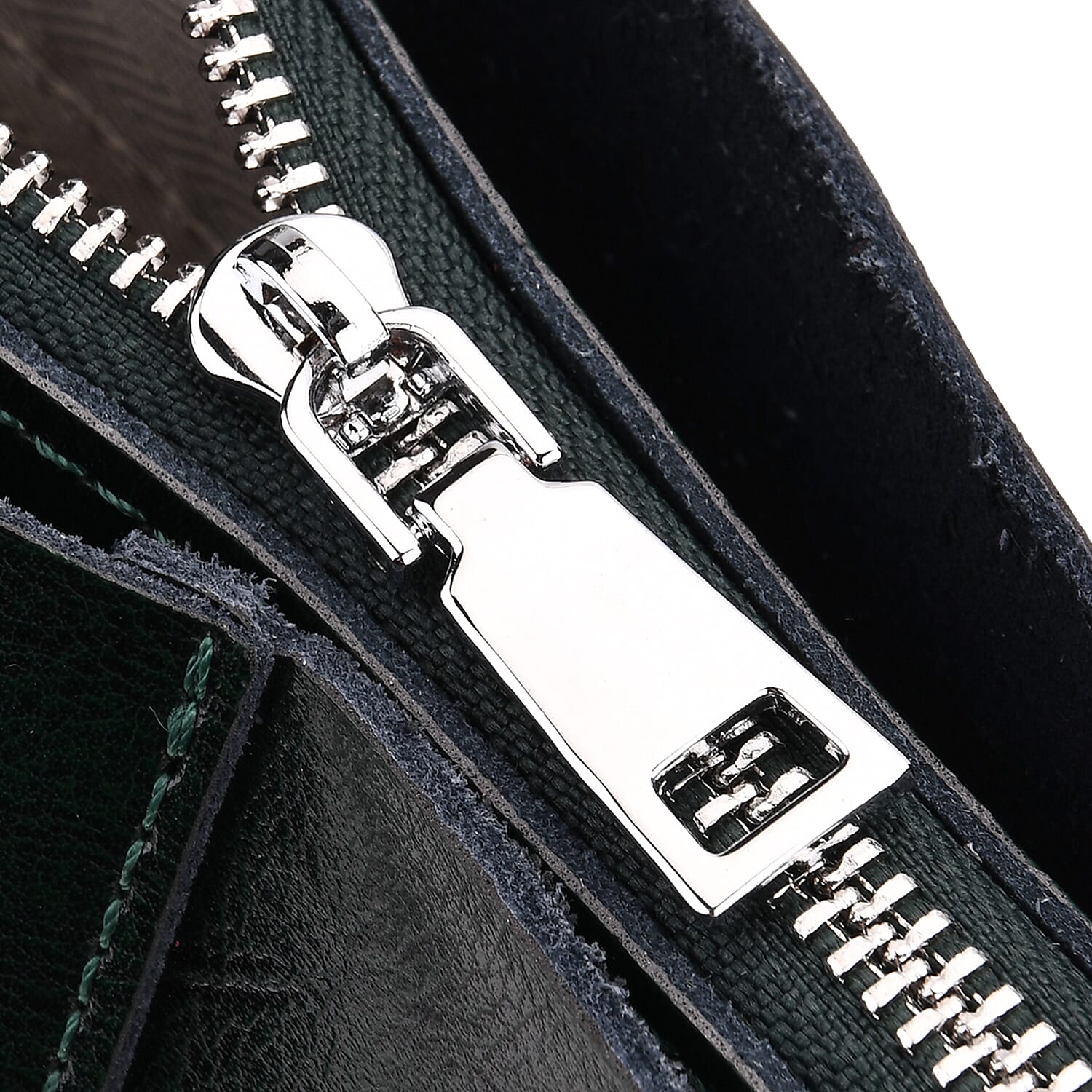 Sumptuous quality 100% Genuine Leather LARGE Tote Bag with Shoulder Strap - Green 8027421 6