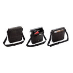 Falcon Colombian Leather Satchel Bag - Black