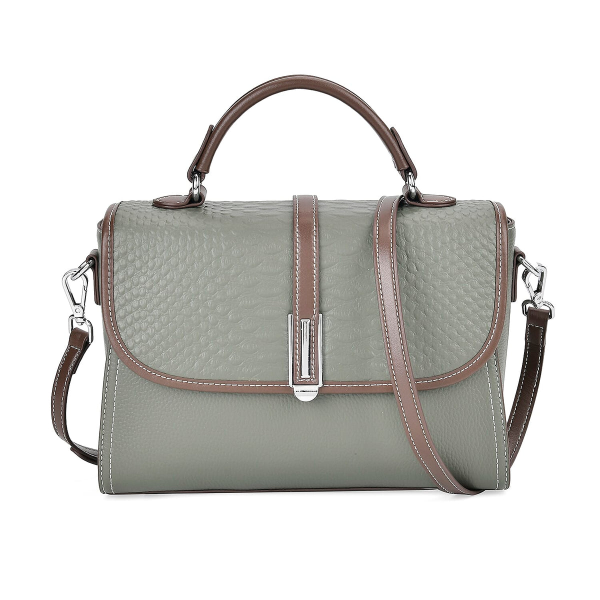 Genuine Leather Snakeskin Crossbody Bag 7793149 0