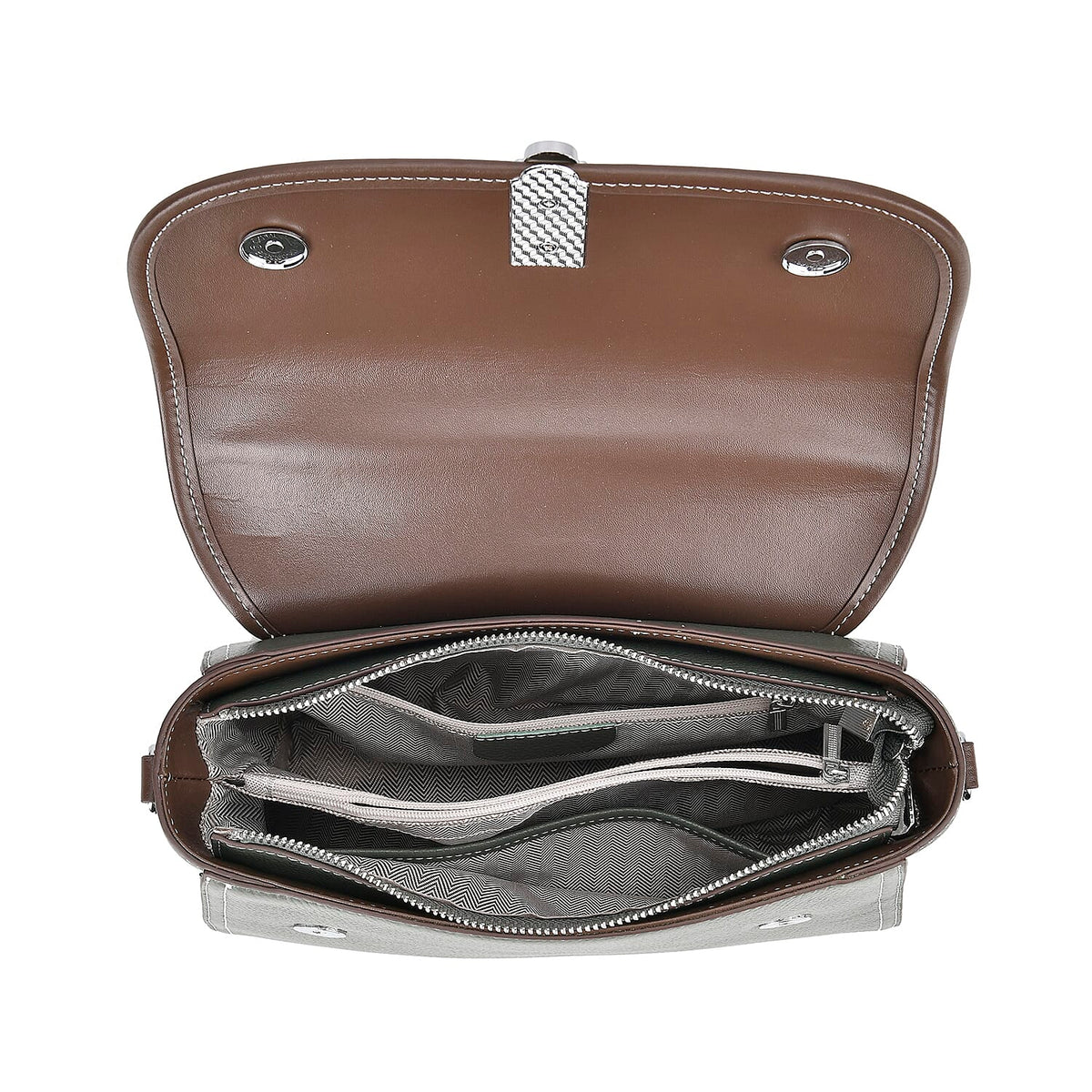 Genuine Leather Snakeskin Crossbody Bag 7793149 5
