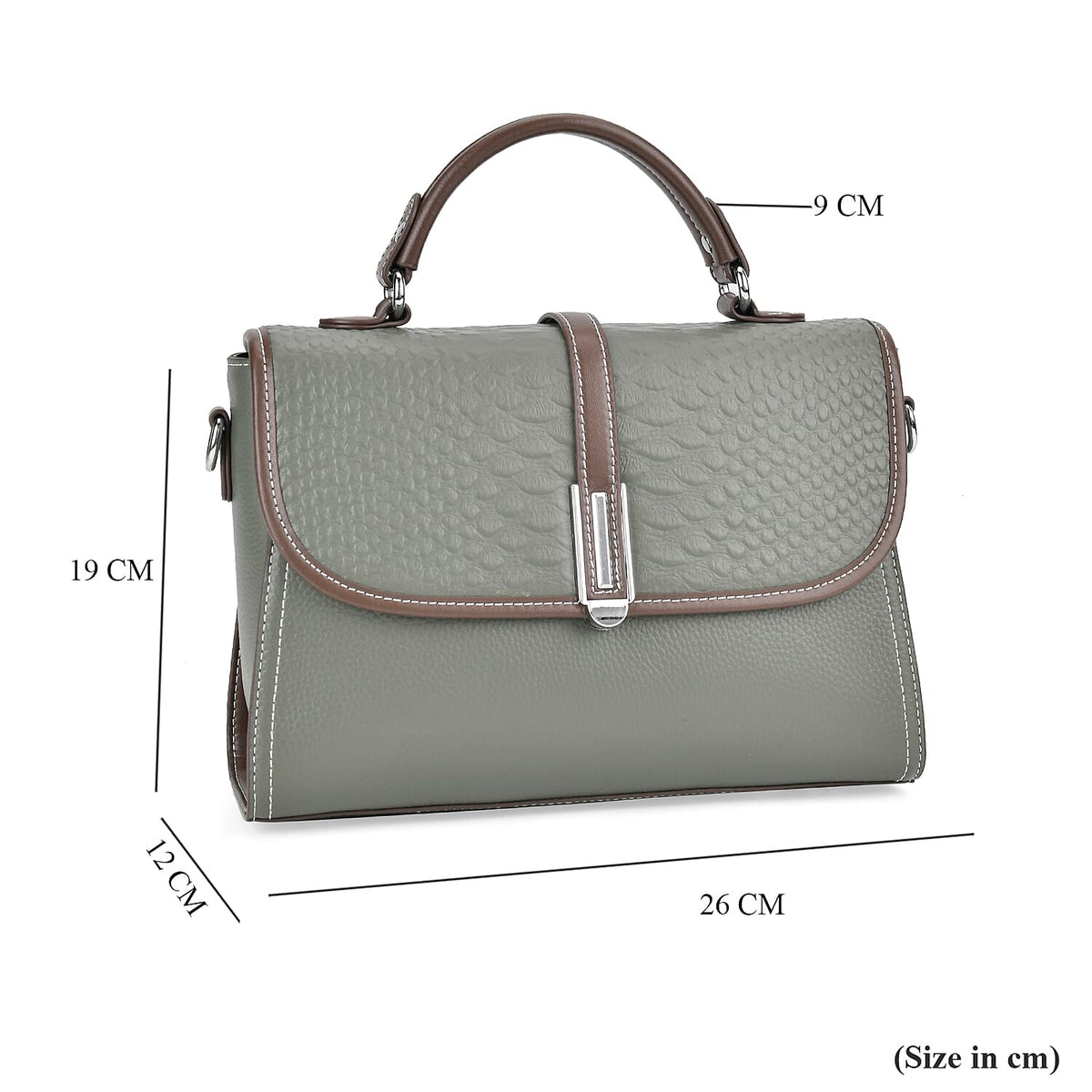 Genuine Leather Snakeskin Crossbody Bag 7793149 7