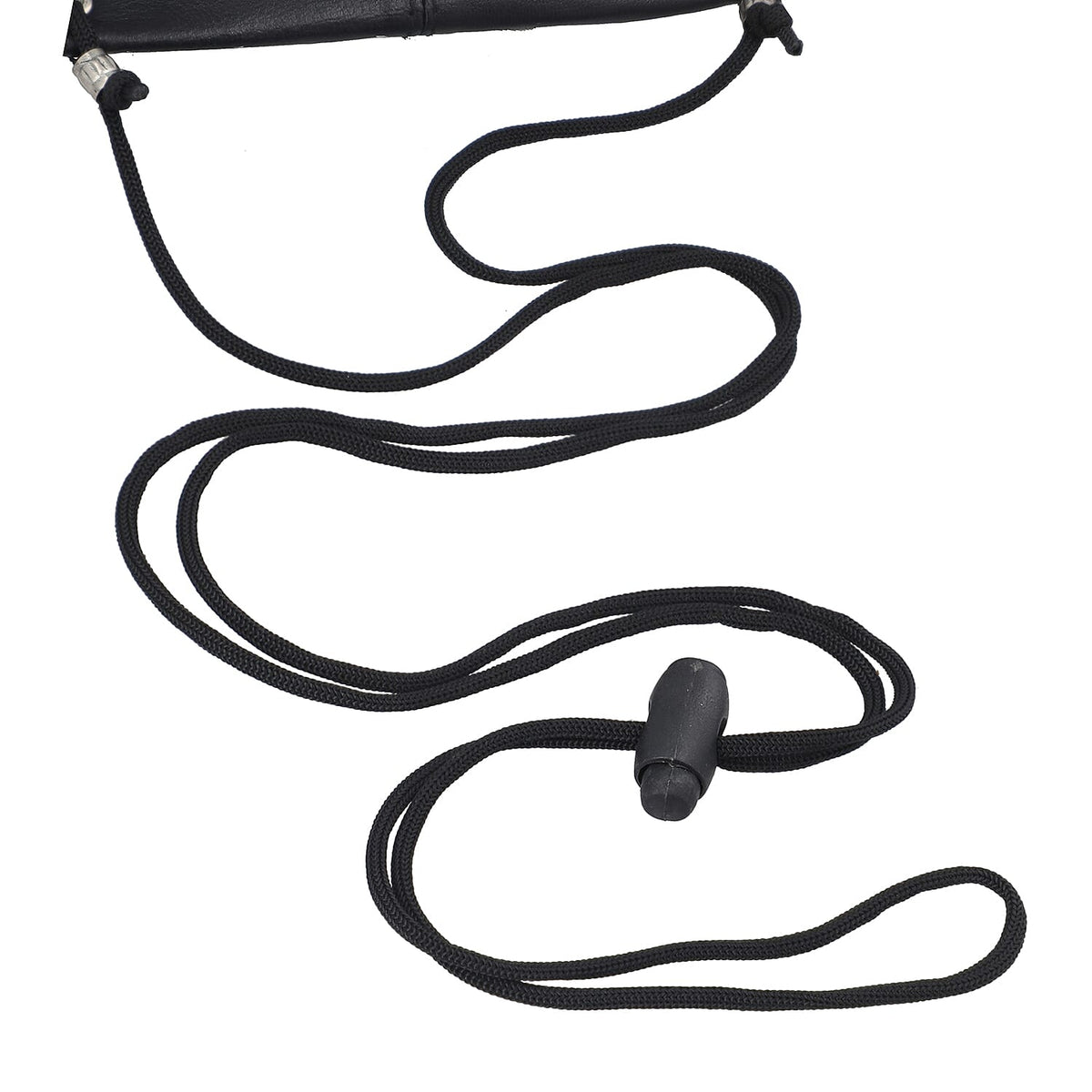 100% Genuine Leather Crossbody Bag - Black 7210703 6