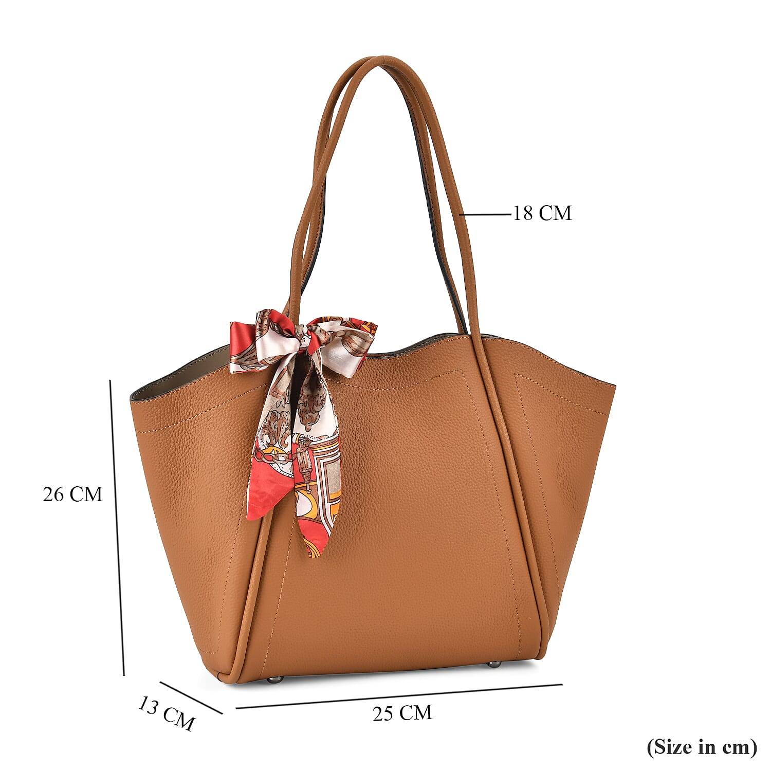 Leather Solid Tote Bag 7793128 4