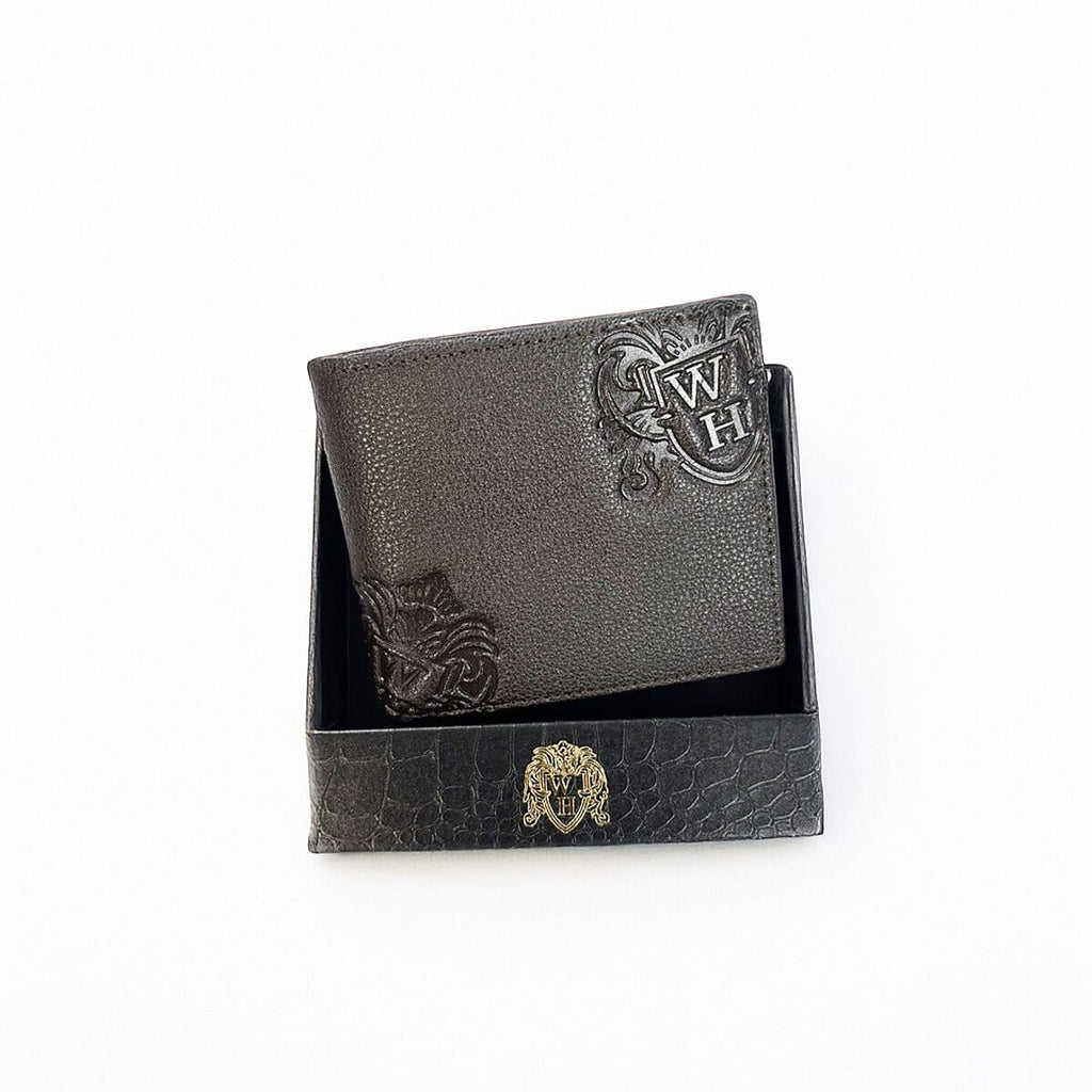 William Hunt 100% Genuine Leather Designer Mens Wallet - Brown