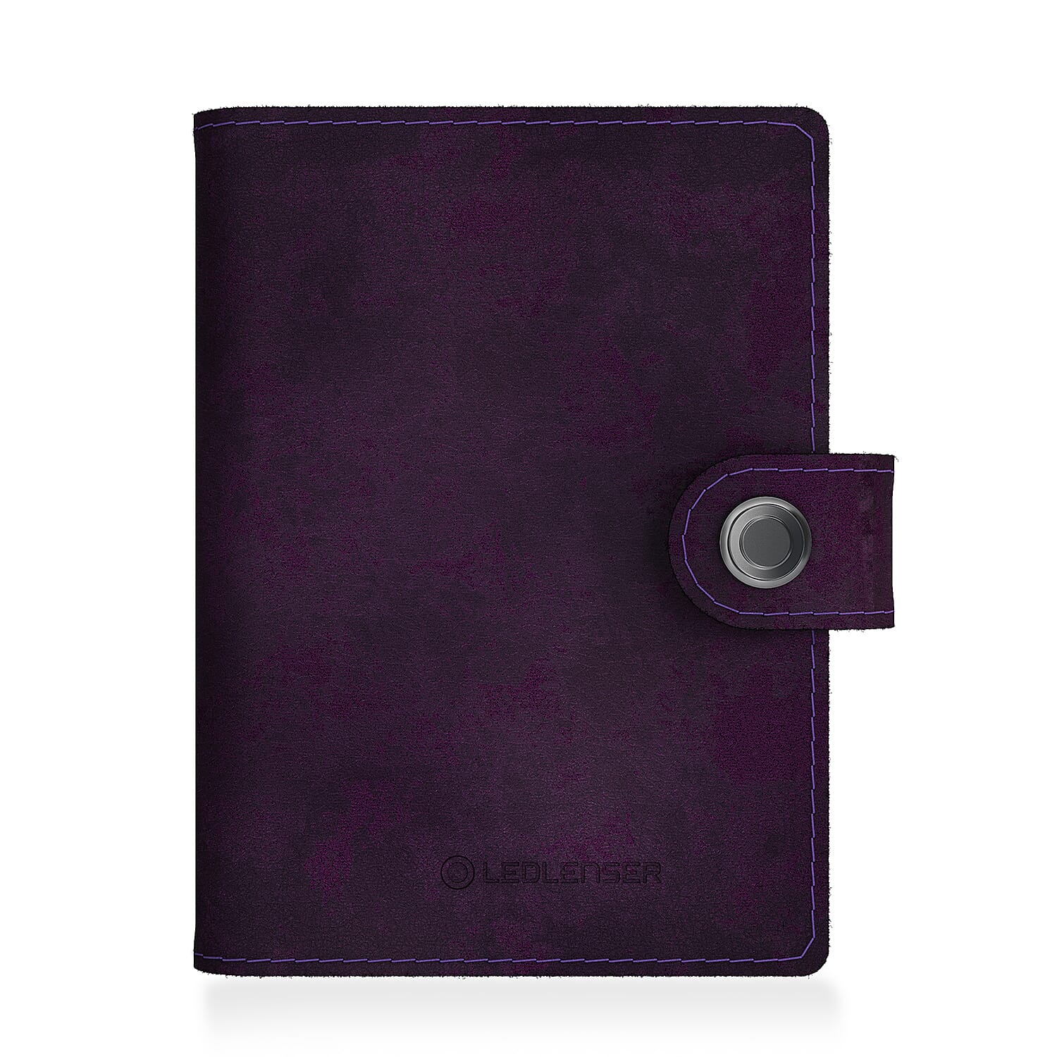 Ledlenser Lite Genuine Leather Wallet, Secure Card Holder, Flashlight With RFID Protection - Wine 7962886 0