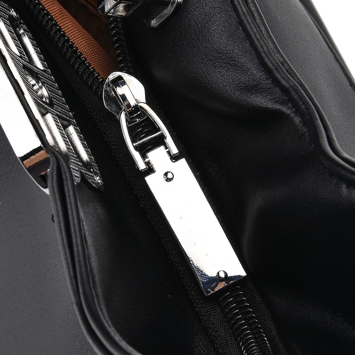 Leatherette Hobo Bag with Adjustable Shoulder Strap - Black 8224326 7