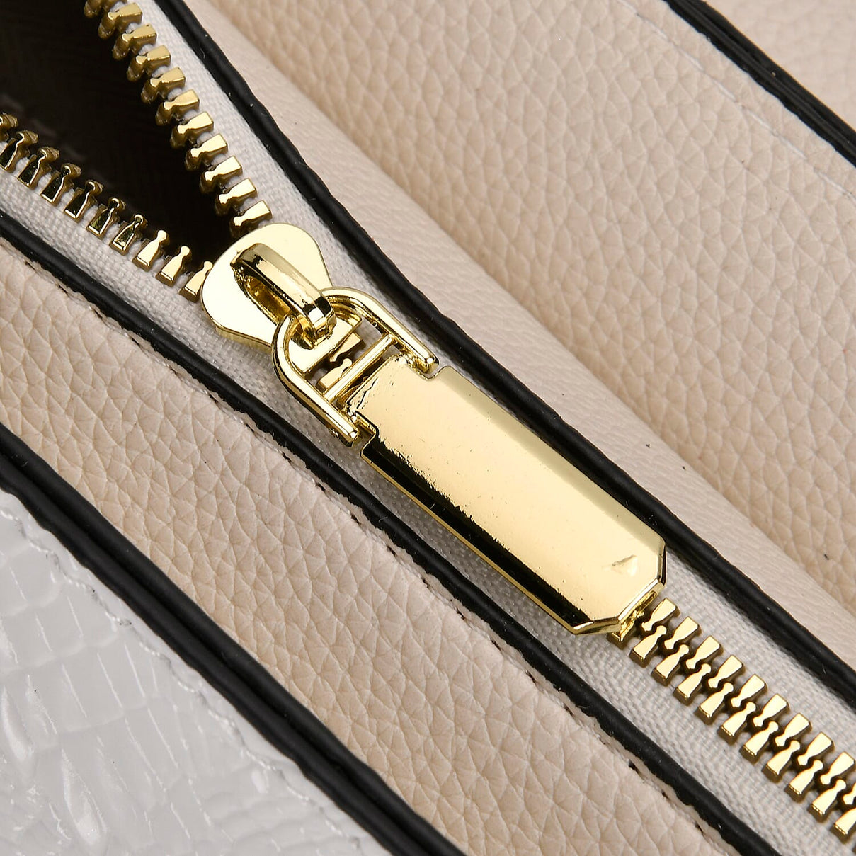 Designer Inspired- Elegant Croc-Embossed Satchel Handbag 7767480 6
