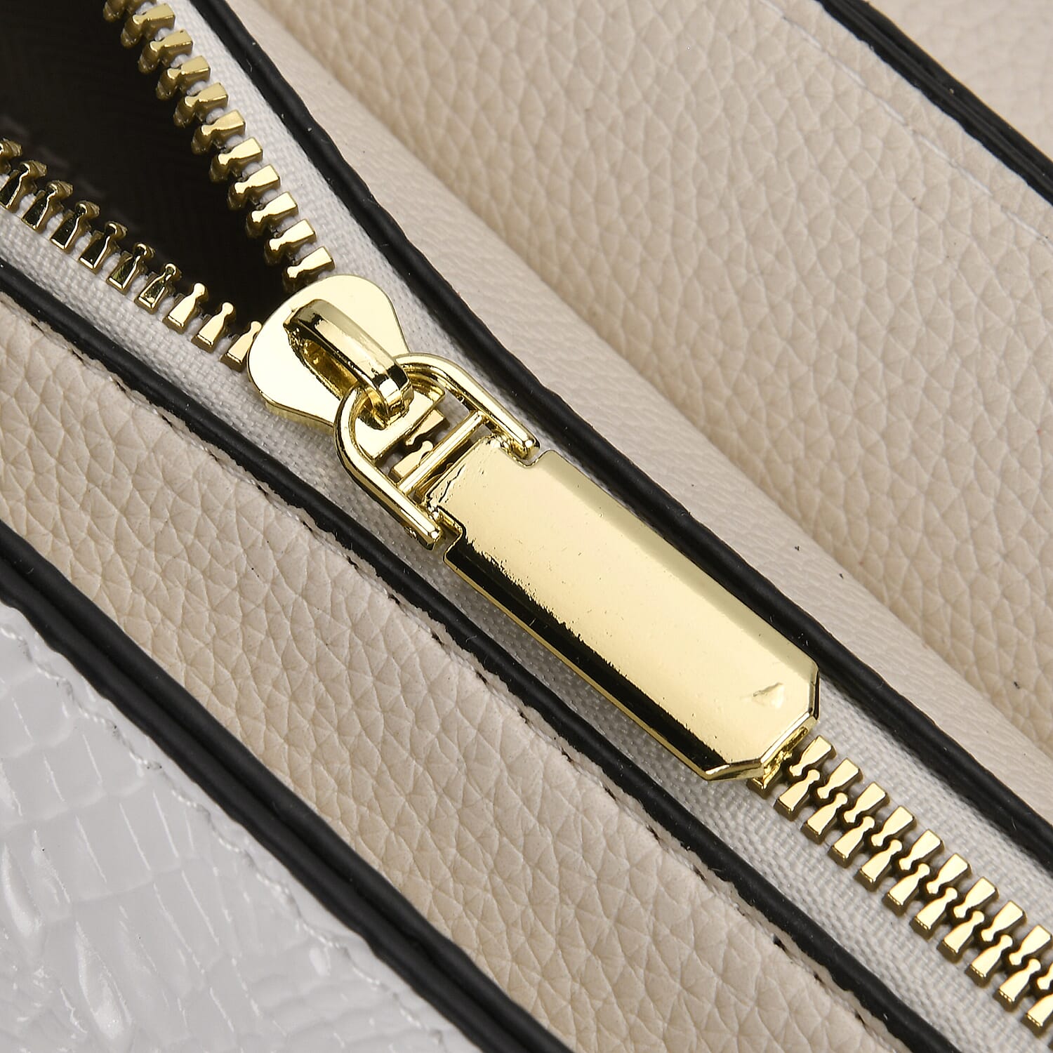 Designer Inspired- Elegant Croc-Embossed Satchel Handbag 7767480 6