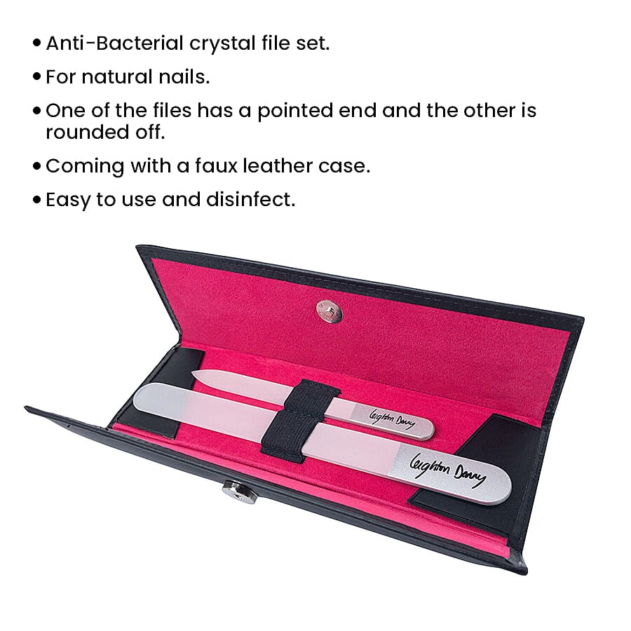 Leighton Denny: Antibacterial Crystal File Duo 7147810 3