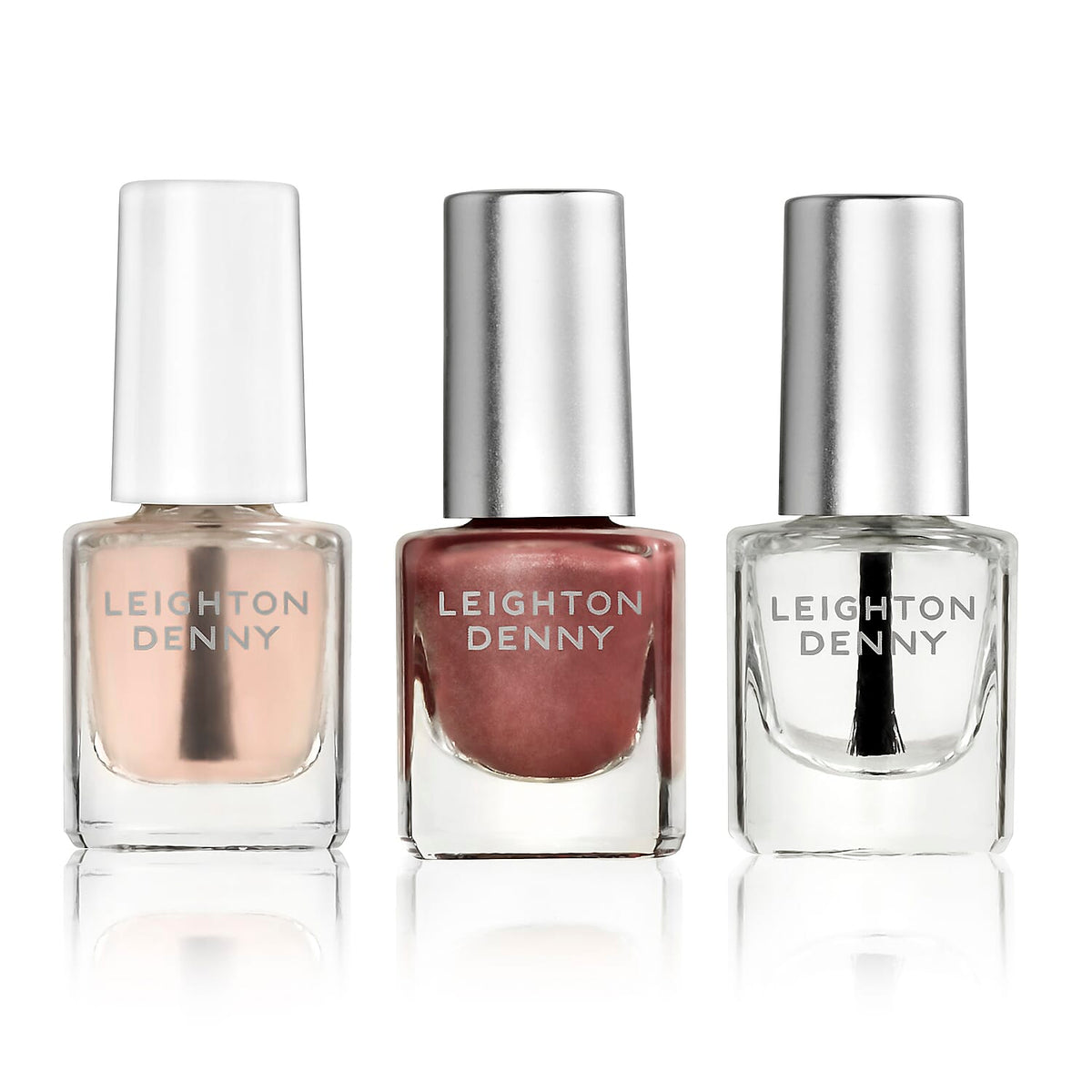 Leighton Denny- Bronzed (Rock Solid 5ml, Bronzed Babe 5ml - Crystal Finish 5ml) 7212890 0
