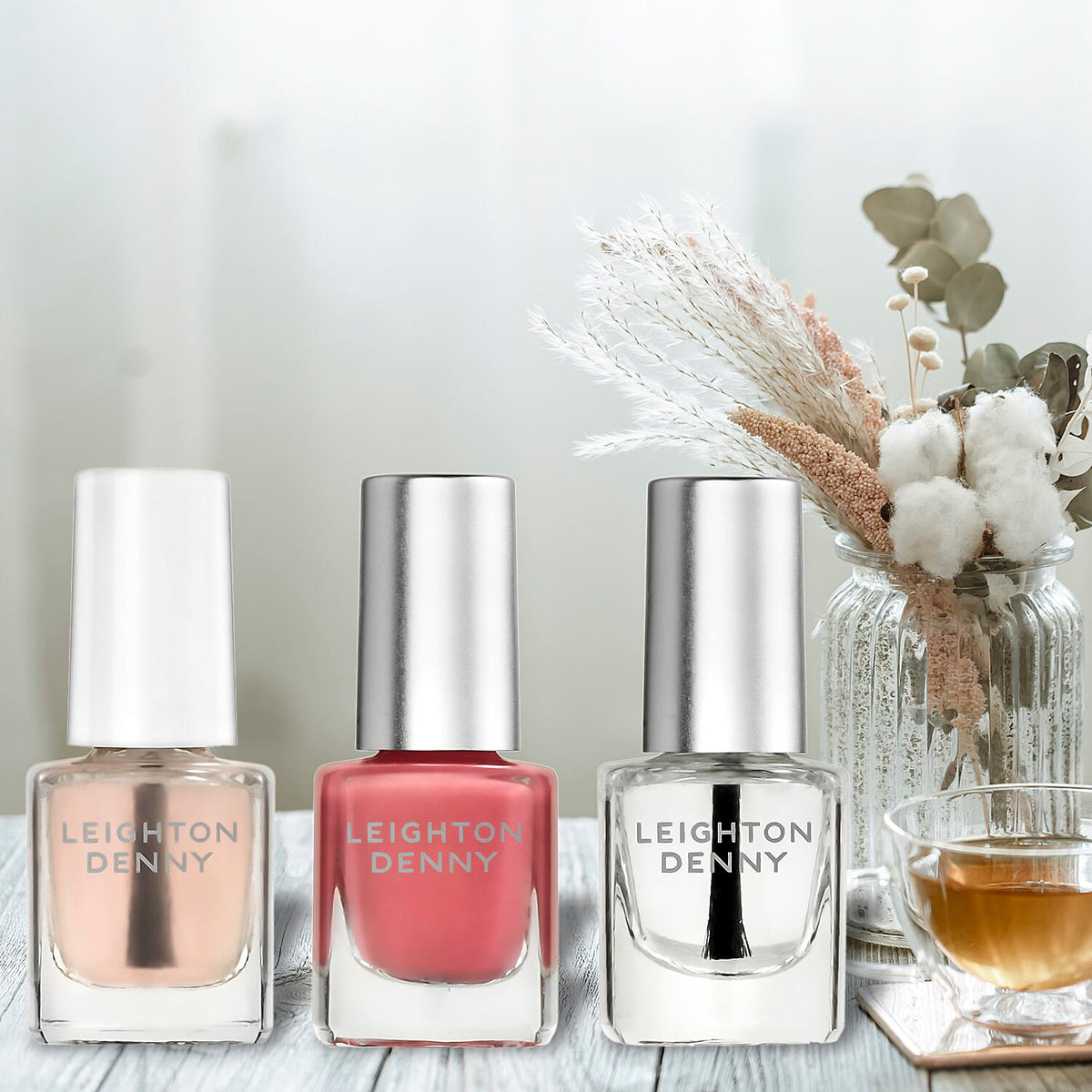 Leighton Denny- Perfect (Incl Rock Solid 5ml, Just Perfect 5ml &amp;  Crystal Finish 5ml) 7212891 2