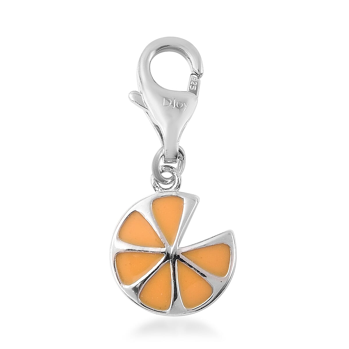 Charmes De Memoire Sterling Silver Yellow Enamelled Lemon Charm 3711421 0