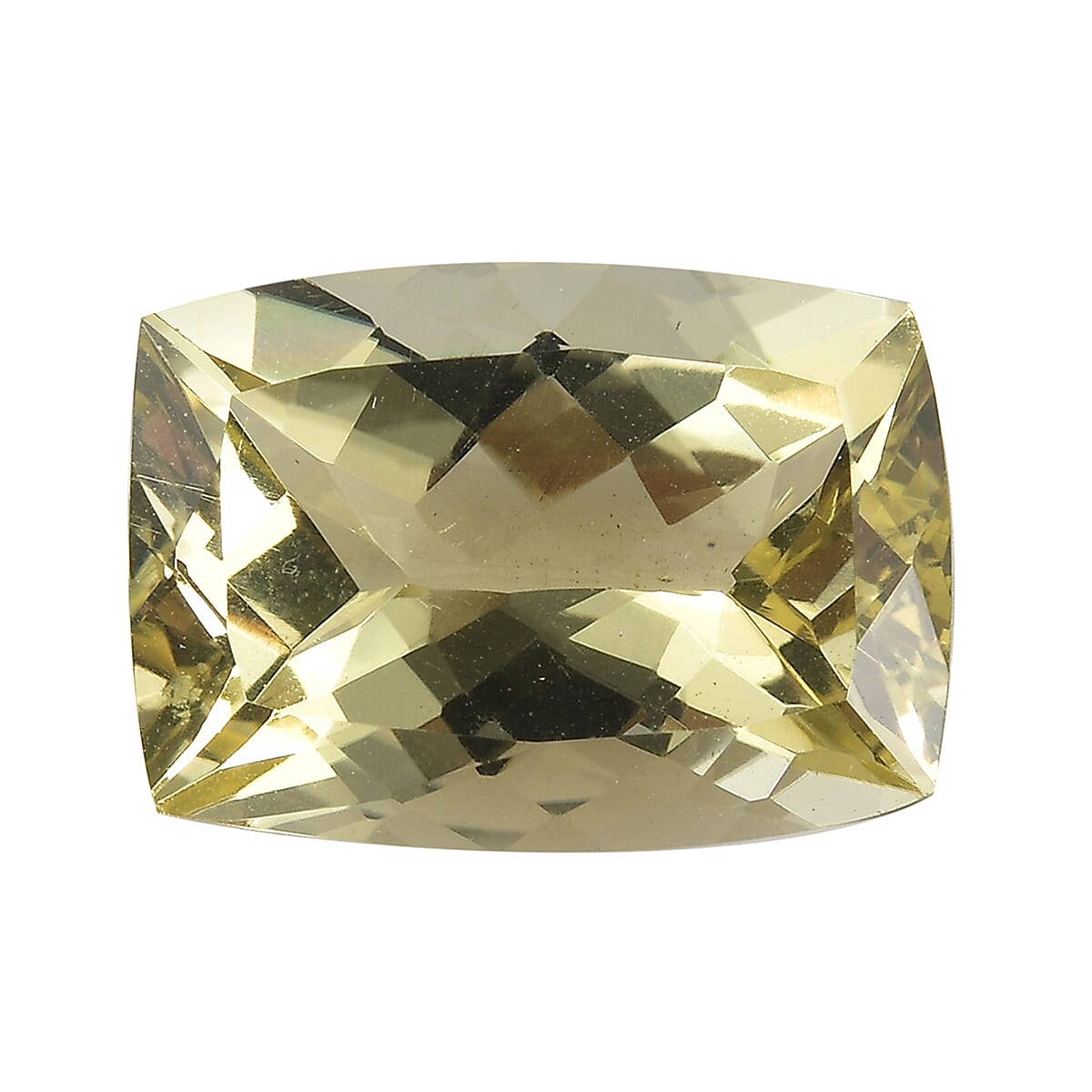 Lemon Quartz Loose Gemstone in Cushion Shape (14x10mm) 7814377 0