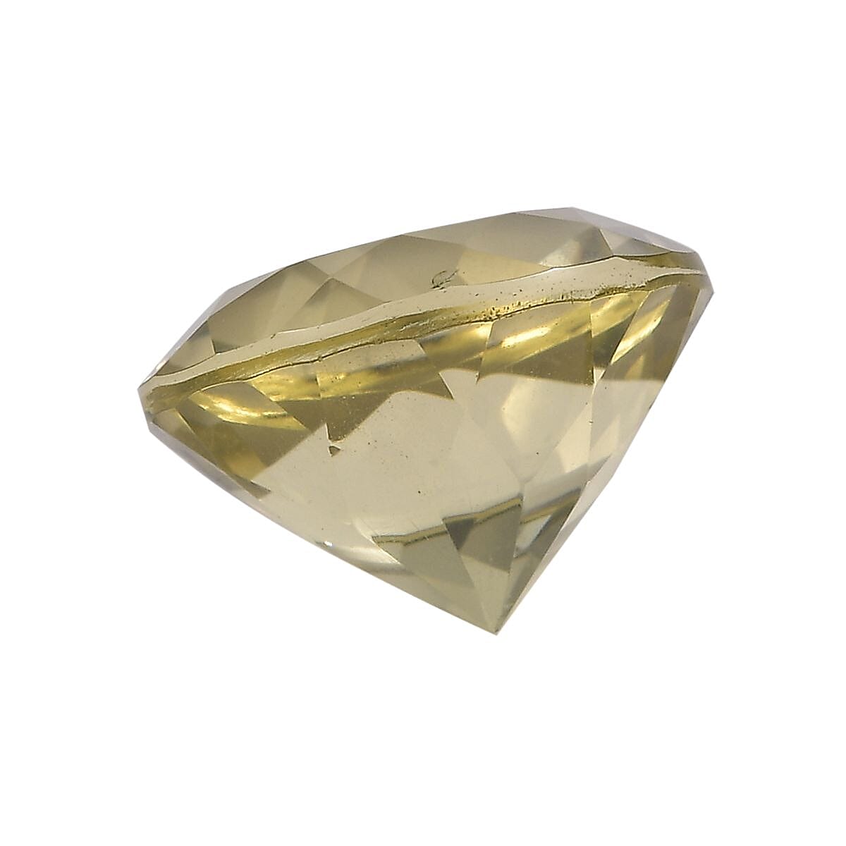 Lemon Quartz Loose Gemstone in Round Shape (12mm) 7787425 3