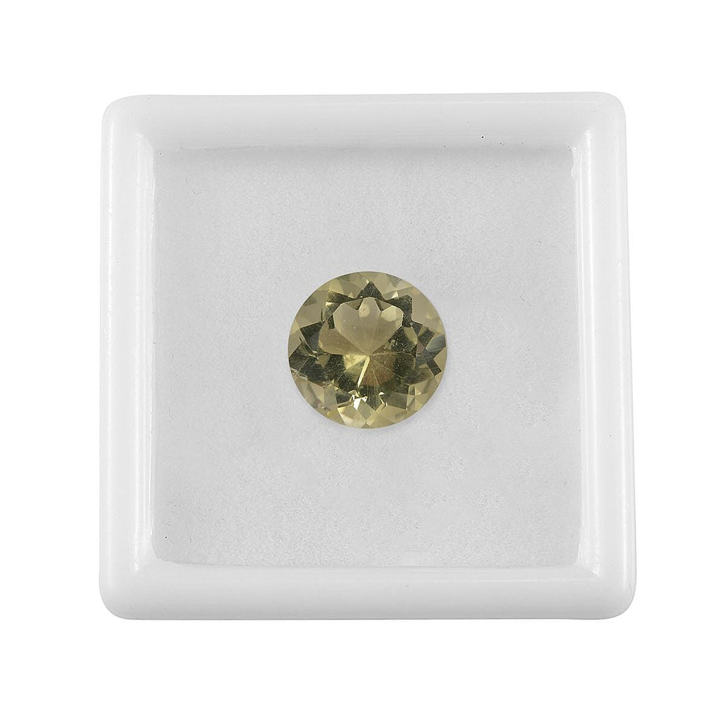 Lemon Quartz Round 12 mm