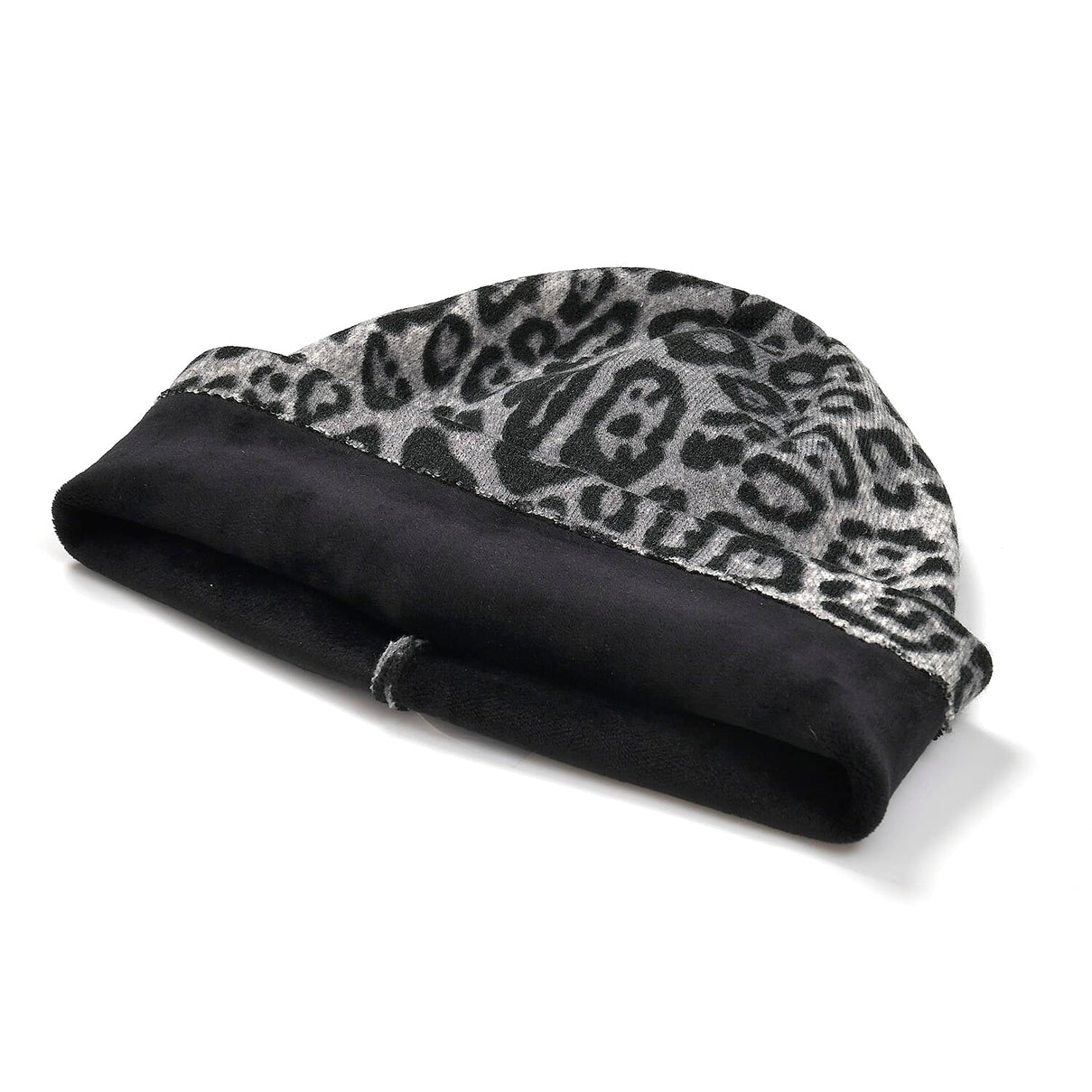 Leopard Print Benie Hat and Gloves Set 7850634 5