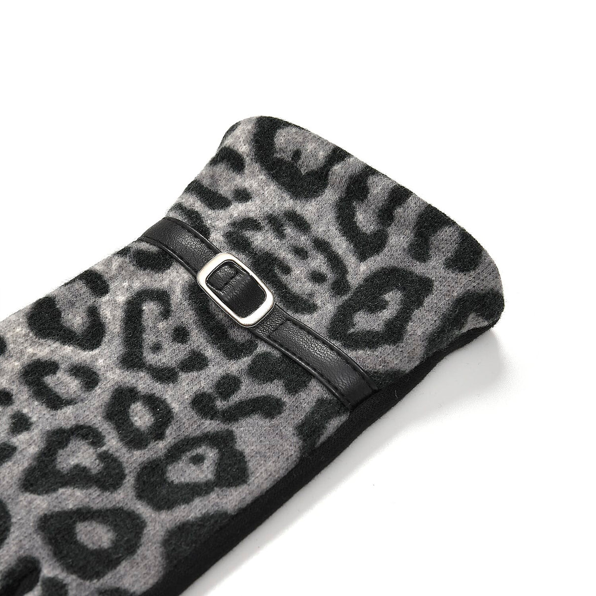 Leopard Print Benie Hat and Gloves Set 7850634 8