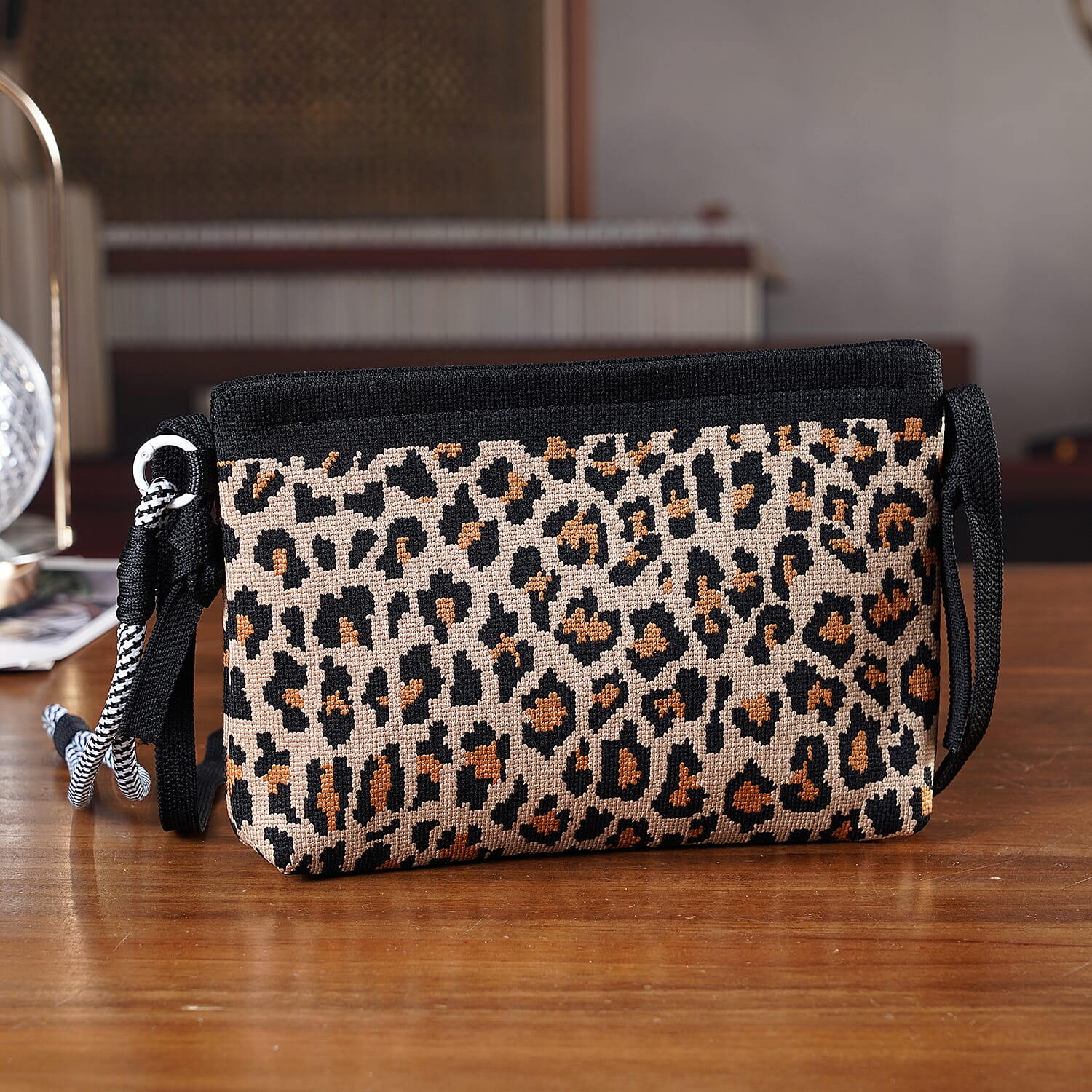 Designer-Inspired Leopard Print Crossbody Bag 8415373 2